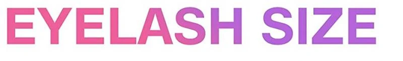 eyelashes size